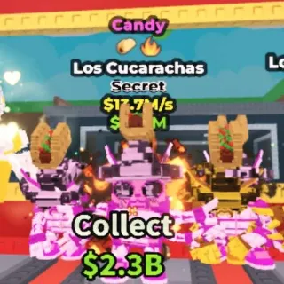17.7M/s Candy Los Cucarachas