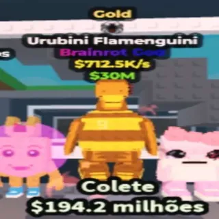 Gold Urubini Flamenguini Spyder