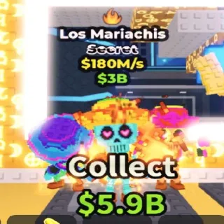 180M/s Los Mariachis Rare Brainrot