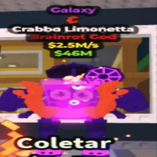 2.5M/s Galaxy Crabbo Limonetta Crabs
