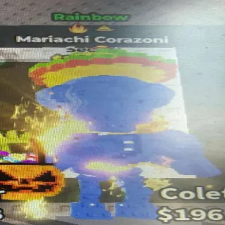 237.5M/s Rainbow Mariachi Corazoni