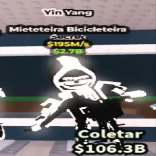 195M/s Yin Yang Mieteteira Bicicleteira