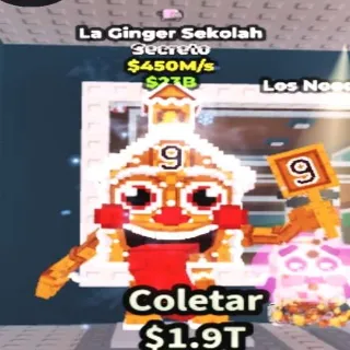 450M/s La Ginger Sekolah Nyan