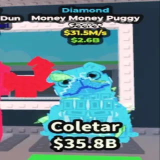 Diamond Money Money Puggy