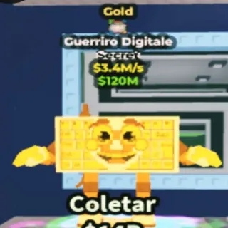 3.4M/s Gold Guerriro Digitale 1 Trait