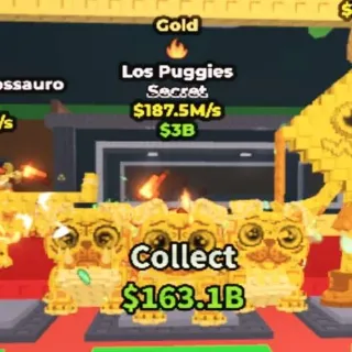 187.5M/s Gold Los Puggies