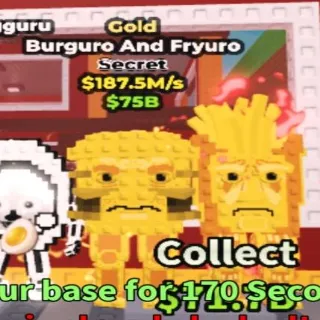 Gold Burguro And Fryuro