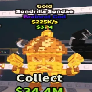 Gold Sundrilla Sundae