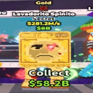 281.2M/s Gold Lavadorito Spinito