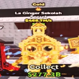468M/s Gold La Ginger Sekolah