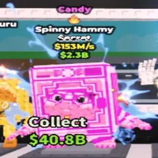 153M/s Candy Spinny Hammy