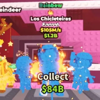 105M/s Rainbow Los Chicleteiras Fire