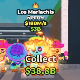180M/s Los Mariachis Rare Brainrot