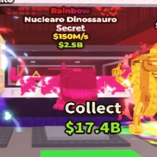 Rainbow Nuclearo Dinossauro