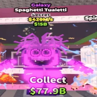 420M/s Galaxy Spaghetti Tualetti