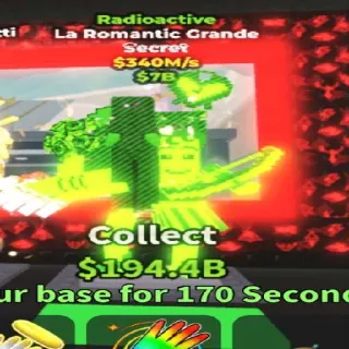 340M/s Radioactive La Romantic Grande