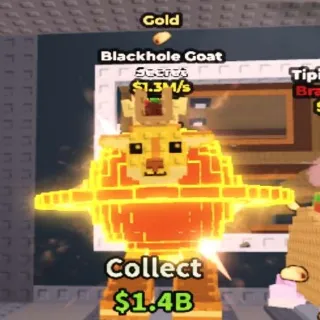 Gold Blackhole Goat