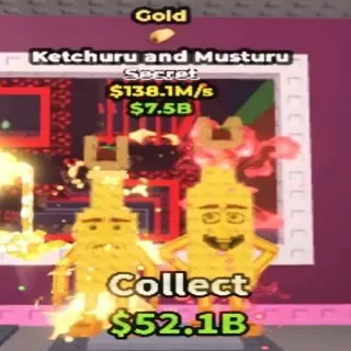 138.1M/s Gold Ketchuru And Musturu