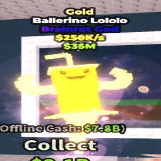 Gold Ballerino Lololo