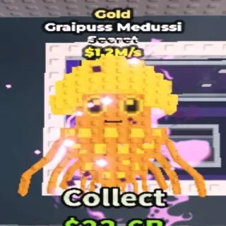 Gold Graipuss Medussi