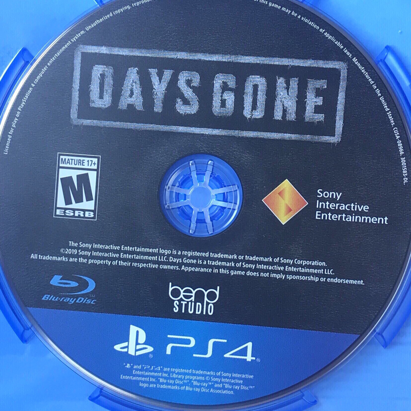 days gone esrb