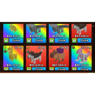 85-94k/s Build a Zoo Bundle