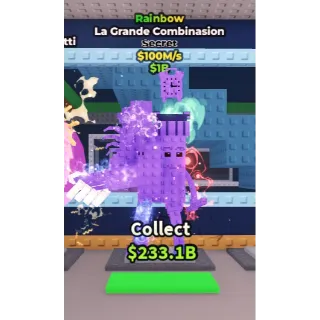 100m/s Rainbow La Grande Combinasion