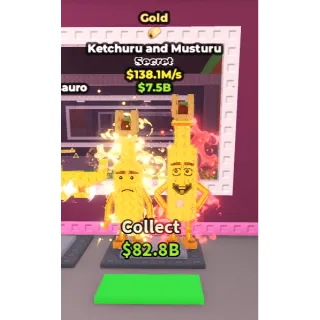 138.1m/s Gold Ketchuru and Musturu