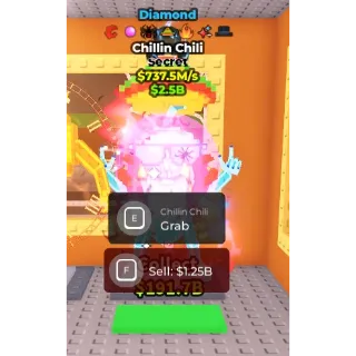 737.5m/s Diamond Chillin Chili