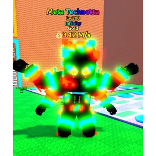 Gold Meta Technetta 3.12m