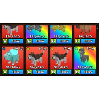 75-84k/s Build a Zoo Bundle