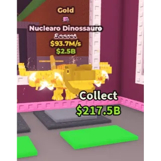 93.7m/s Gold Nuclearo Dinossauro