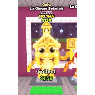 93.7m/s Gold La Ginger Sekolah