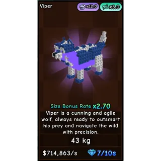 714k/s Viper Build a Zoo