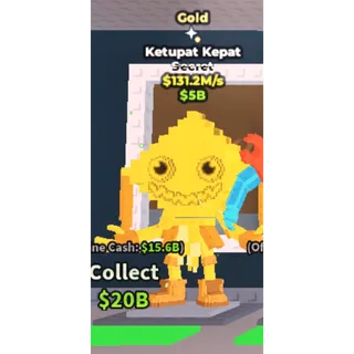 131.2m/s Gold Ketupat Kepat