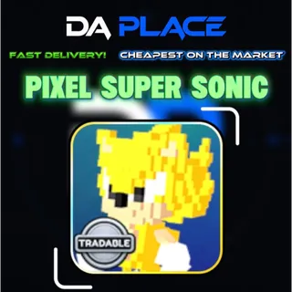 Pixel Super Sonic - Sonic Speed Simulator