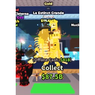 111.6m/s Gold La Extinct Grande