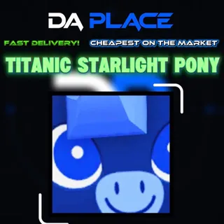 Titanic Starlight Pony - PS99
