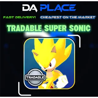 Tradable Super Sonic - Sonic Speed Simulator