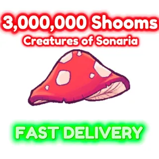 3M SHOOMS / 3M MUSH / 3M MUSHROOMS - Creatures of Sonaria