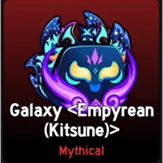 Galaxy Empyrean Kitsune - Blox Fruits