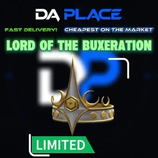 Lord of the Buxeration - Roblox Limiteds