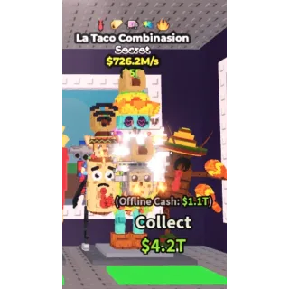 726.2m/s La Taco Combinasion