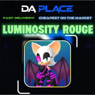 Limited Luminosity Rouge -  Sonic Speed Simulator