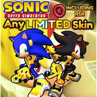 Any Limited Skin - Sonic Speed Simulator