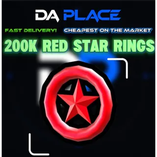 200,000 Red Star Rings - Sonic Speed Simulator
