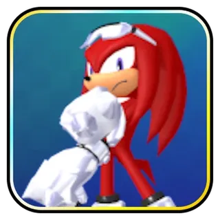 Chrome Style Knuckles - Sonic Speed Simulator