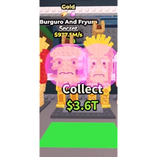 937.5m/s Gold Burguro and Fryuro 