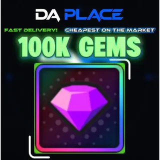 100k Gems - Anime Dice 
