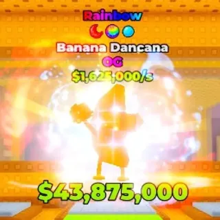 X20 OG Rainbow Banana Dancana 1.62m/s Break a Lucky Block!